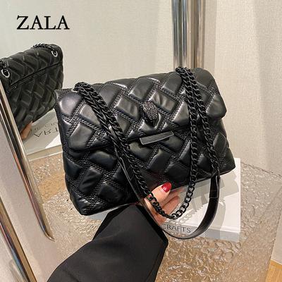 Новая модная сумка Xiaoxiangfeng, популярная простая сумка через плечо из искусственной кожи, повседневная универсальная женская сумка с бриллиантами