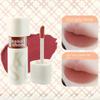 Lip Glaze Matte Velvet Lip Clay Vegan White Lipstick