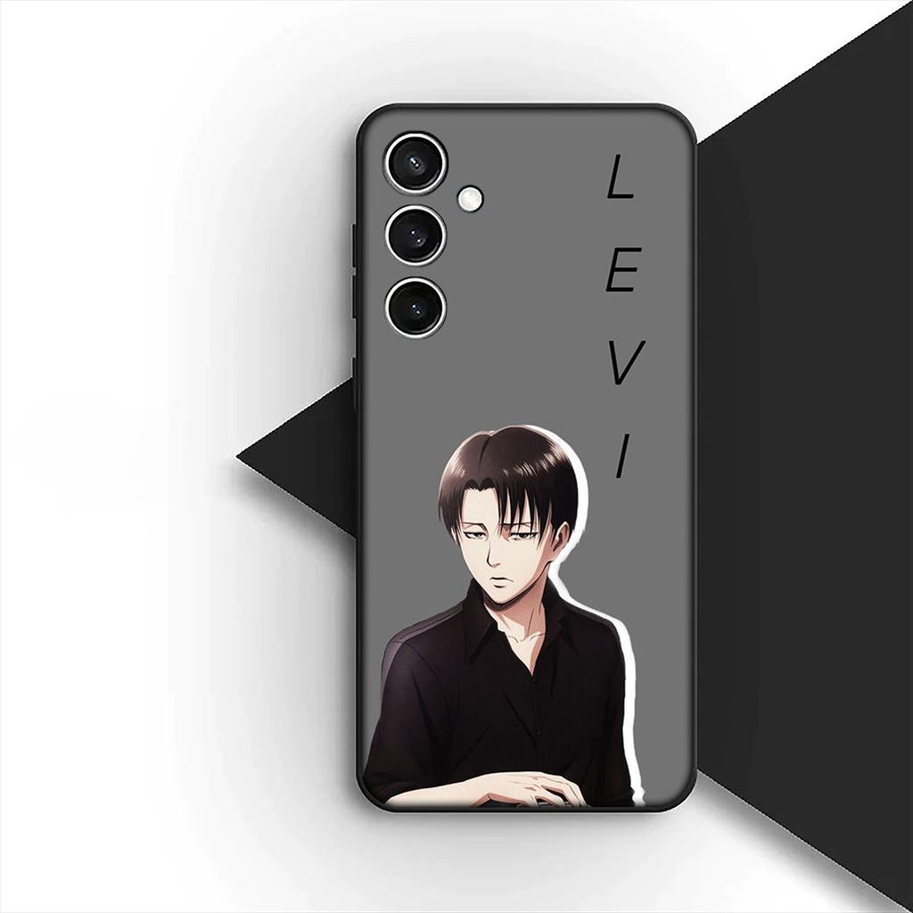 Чехол для телефона Attack On Titan с Эреном Йегером и Леви для Apple iPhone 17 16 14 15 Plus Pro Max 16E ProMax + 15Plus 15+ 16+ Чехол