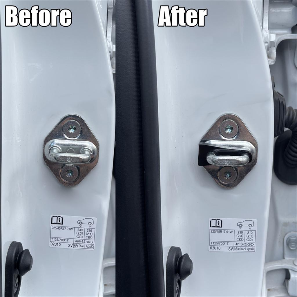 Дверной замок, шумопоглощающий демпфер, звукоизоляция, тихий буфер для VW Polo sedan Bora Caddy Golf Jetta Multivan Passat Tiguan Tiguan