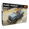 AK Interactive 1/35 Scale Modern-Use Compact Four-Wheel Drive SUV Military Version with DShKM Heavy Machine Gun, Plastic Model Kit AK35002