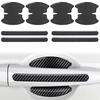 BLOOPIC Door Handle Protectors (Set of 8) Carbon Fiber Door Protector Anti-Scratch Protective Film
