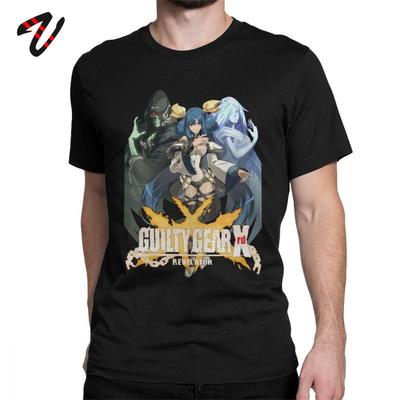 Футболки Мужские Dizzy Guilty Gear Xrdr Футболки Revelator Heaven And Hell Рок Футболка Приталенный крой GuiltyGear Файтинг Игра FGC Одежда