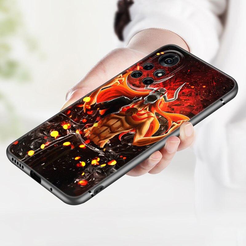 Чехол для телефона с аниме BLEACHS для Huawei Honor 60 50 SE 30S Mate 30 20 10 Lite 40 Nova 9 8 Pro Y60 8i 7i 7SE 5T, черный чехол премиум-класса