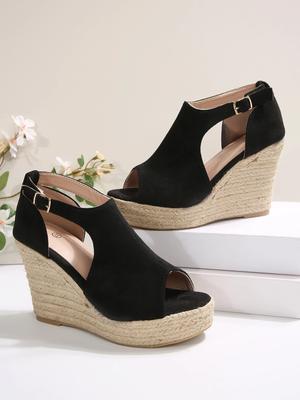 Мода 2025 Женские Удобные Туфли на Платформе с Ремешком и Пряжкой для Женщин Новые Сандалии на Каблуке
