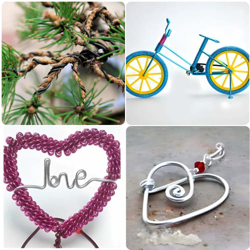 Copeflap Aluminum Wire, 3mm, Thick, 10m Long, for Sculpting, Bonsai, and Crafts (Black)