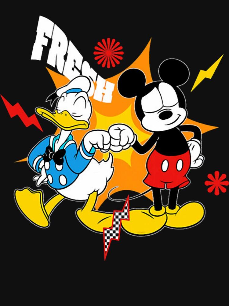Mickey Mouse & Friends Art Mickey Fan Premium T-Shirt
