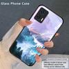 Морской шторм маленький парусник Для Motorola Moto Edge 20 Lite 30 Pro 40 Neo 50 Ultra G14 G22 G24 Power 34 G35 X30 Pro Стеклянный чехол для телефона