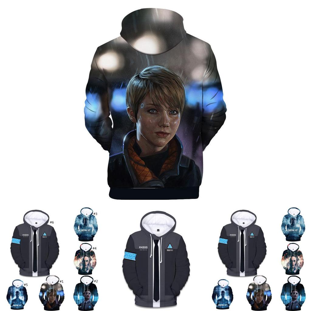 Ultimate Comfort Detroit Become Human Connor Rk800 Hoodie For Everyday Wear
