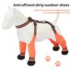 Dog Suspender Booties Anti-Slip Dog Paw Protector Waterproof Boot Leggings Adjustable Dog Suspender Shoes for Winter Snow Rain Hiking