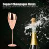 2pcs Sturdy Thick Bottom Modern Champagne Flutes Unbreakable Champagne Wine Glasses  Birthday