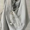 Ins Style Love Heart Key Подвеска с кружевной кисточкой брелок Y2K Vintage Keyring Bag Charm Универсальные сумки Подвесные украшения Брелки