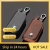 2025 Hot Leather Car Key Bag Keychain Case Storage Cover for BMW E39 E90 E91 E53 E60 E46 E63 F35 F34 F20 F82 G28 G30 G20 G60 Acc