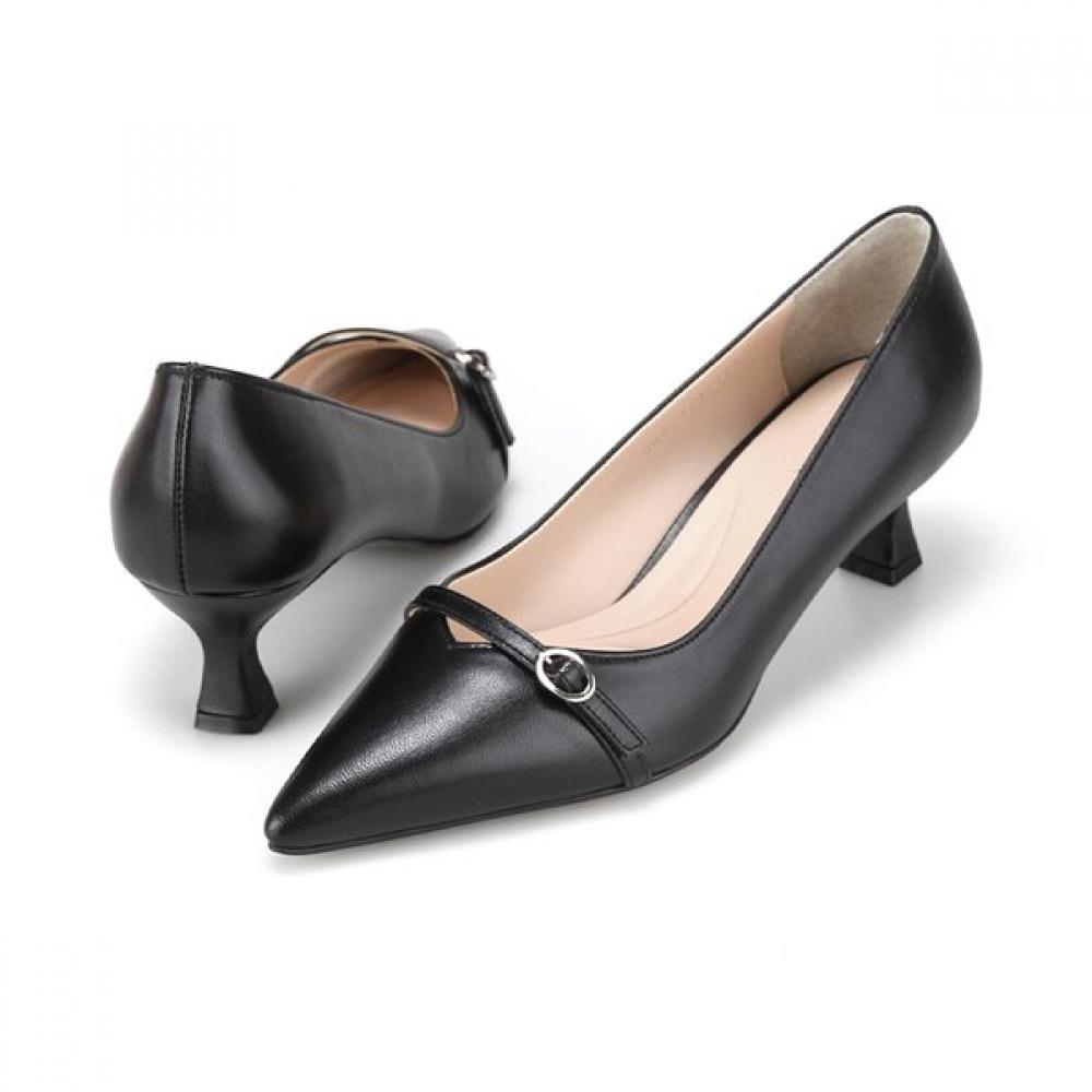 Barbara Basic Stiletto Pumps Goat Leather 5cm 2 Colors Bbj250
