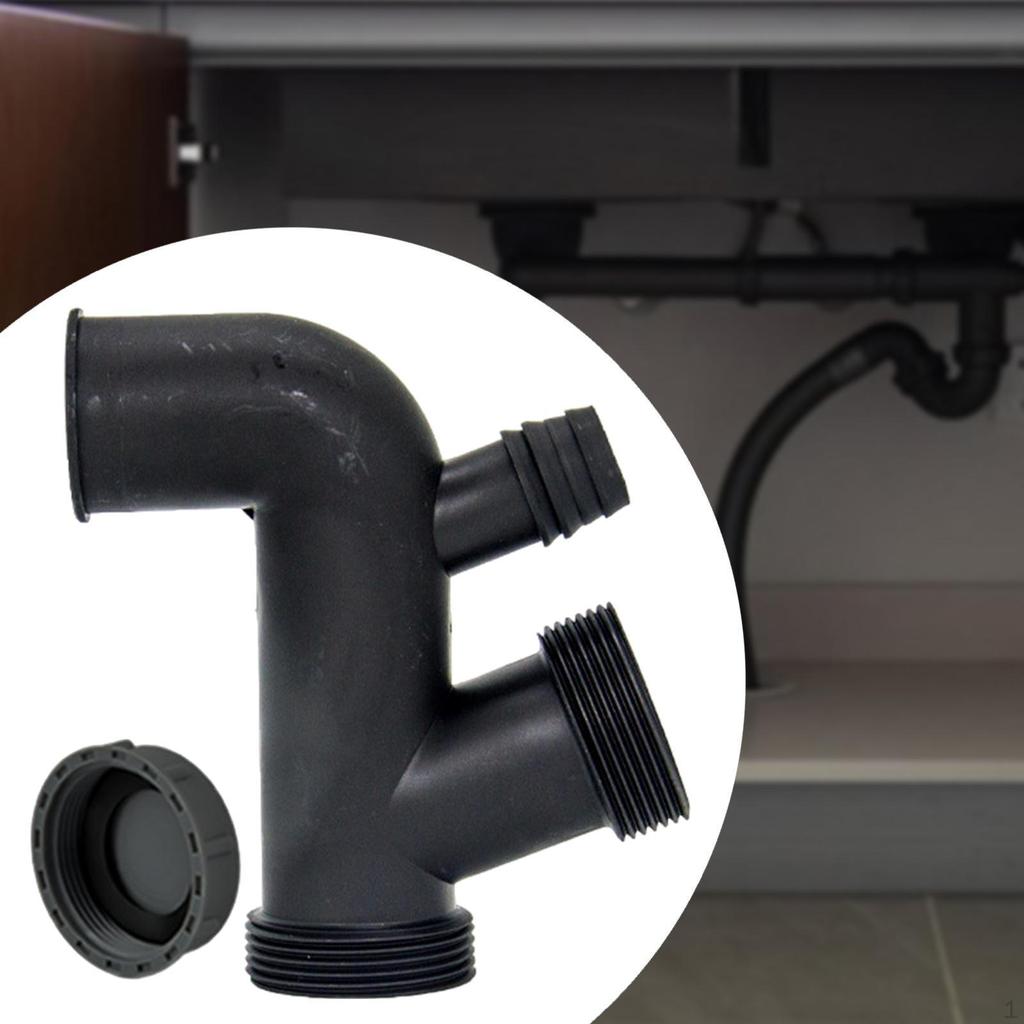 Мусоропроводная труба сливной фитинг перелива 3-ходовой раковина многоцелевой соединитель трубка шланг