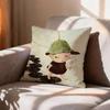 Japan Art YYoshitomo NNara   Pillow Case Pattern Printed Pillowcase For Living Room Sofa Cushion Cover