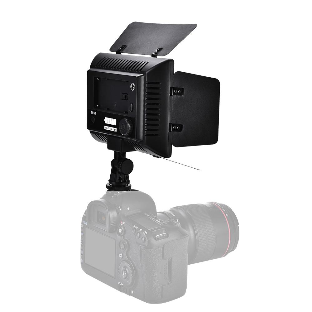 W160 Видеосъемка Ламповая панель 6000K LED для DSLR камеры DV Camcorder