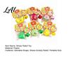 Soft Stress Ball Cartoon Fruit Squeeze Toy with Bell Chain Relief Slow Rising Sensory Fidget Keychain Pendant Party Favors