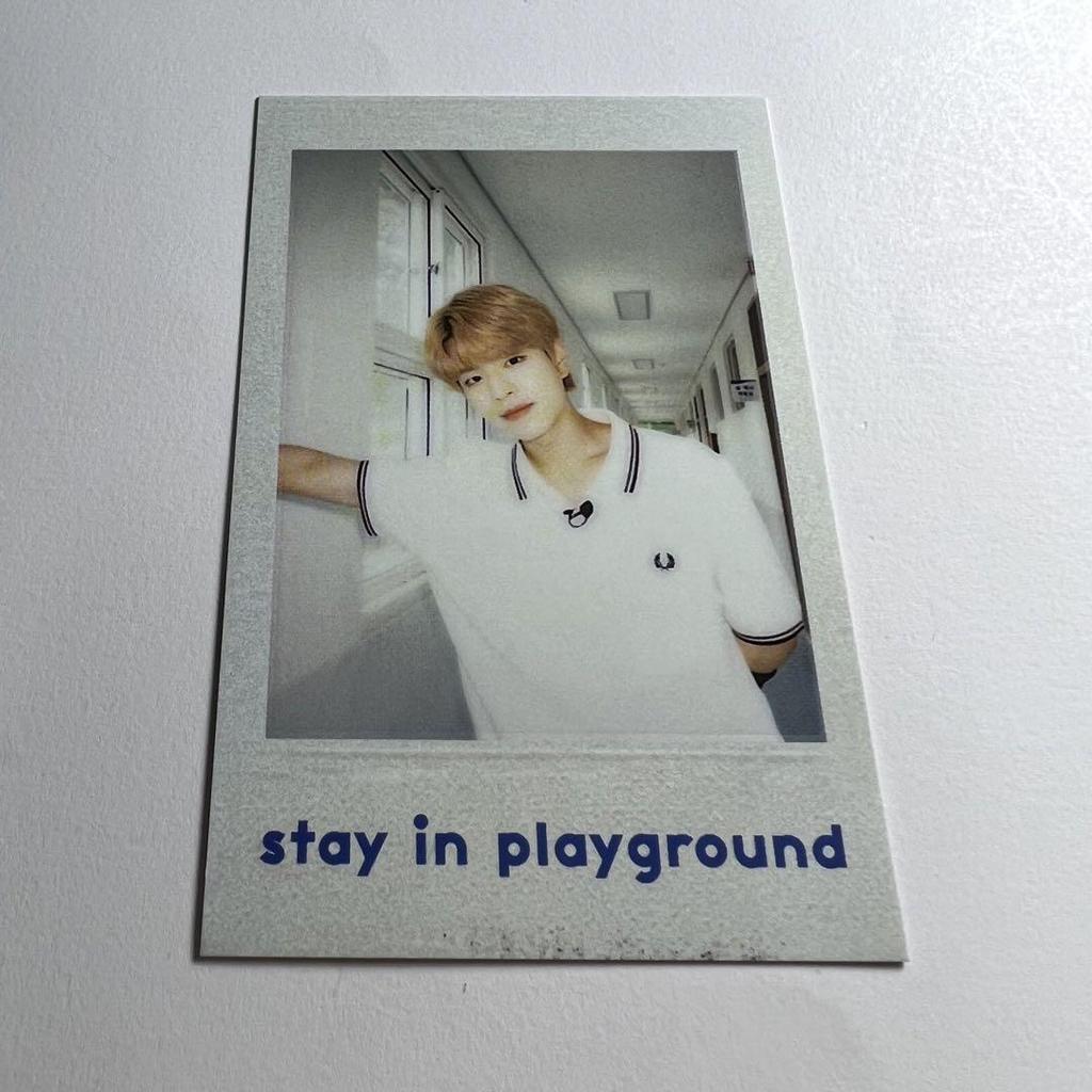 [ИСПОЛЬЗОВАННЫЙ] Stray Kids Seungmin коллекционная карточка Pola Playground фотоальбом