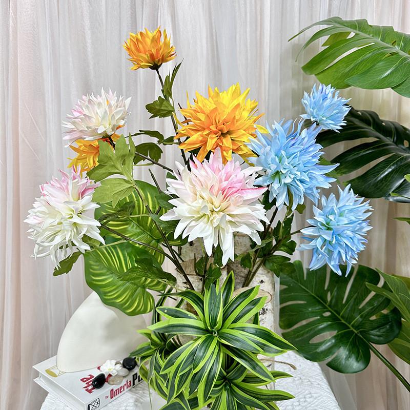 Chrysanthemum Plants Simulated Wedding Hotel Restaurant Desktop Decoration Props