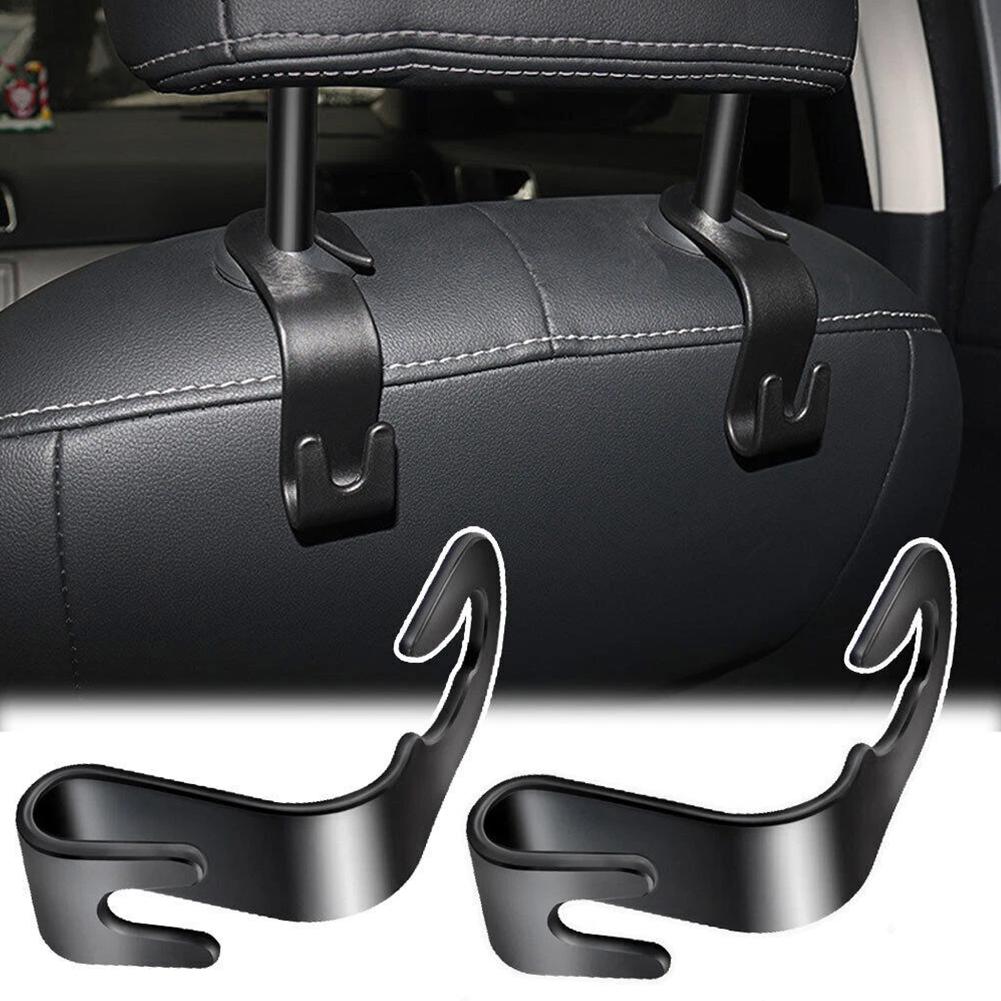 Универсальный автомобильный крючок-вешалка на подголовник для заднего сиденья, органайзер для автомобиля, держатель для сумок, кошельков, пальто и продуктовых пакетов