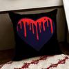 Cool SSkull Heart Cushion Cover Reversible Soft Durable Pillow Cover Home  Car MultiScene Use for Daily Comfort