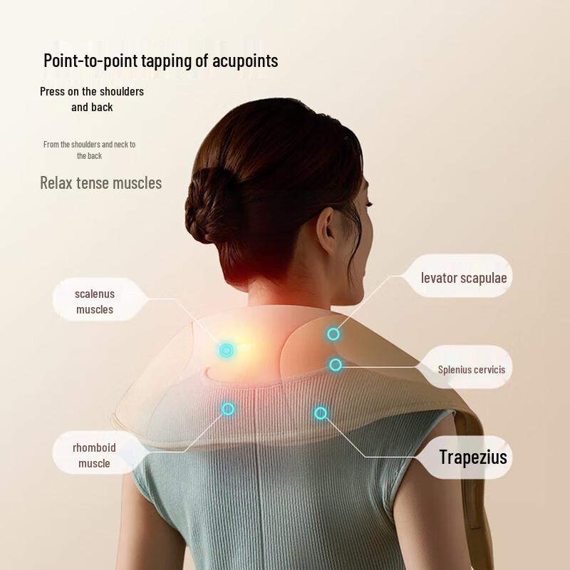 Philips Массажер для шеи и плеч с постукиванием, штекер CN (адаптер в комплекте)