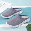 Shoe for Women New Hollowed Out Lazy Half Slippers Summer Mesh Comfortable Casual Soft Sole Breathable Women's Hiking Slippers