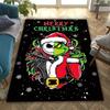 Christmas Gift Comedy Movie How the Grinch Stole Christmas carpet home living room decoration table and chairs anti slip door mat carpet A18