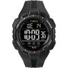 Timex Men's Digital Quartz Watch with Resin Strap, TW5M63700, Black/White