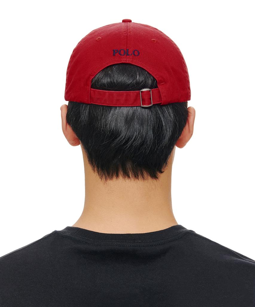 Кепка-бейсболка POLO RALPH LAUREN из хлопка чино - Красная