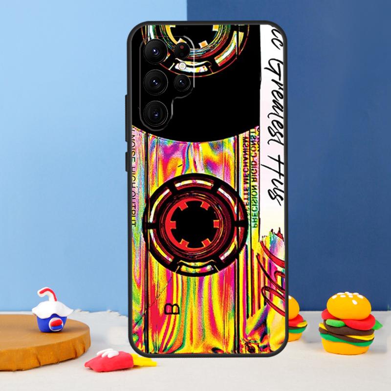 Ретро чехол-кассета 90-х для Samsung Galaxy S25 Ultra S9 S10 S20 S22 S21 FE S23 Plus S24 Ultra