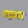 100PCS Disposable Hot Dog Packaging Box Paperboard Boat Shape Sausage Snack Boat Box Food Grade Eco-Friendly Takeaway Container