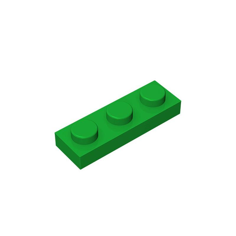 60 шт./лот Пластина MOC 1x3 Совместимая с 3623 Детские игрушки Строительные блоки DIY Частицы Пластина Техническая игрушка