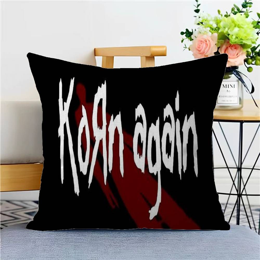 Рок-группа Korn Без названия Делюкс Стежок Наволочка Lucky Dragon Наволочка для диванной подушки Украшение дома и комнаты Детский подарок