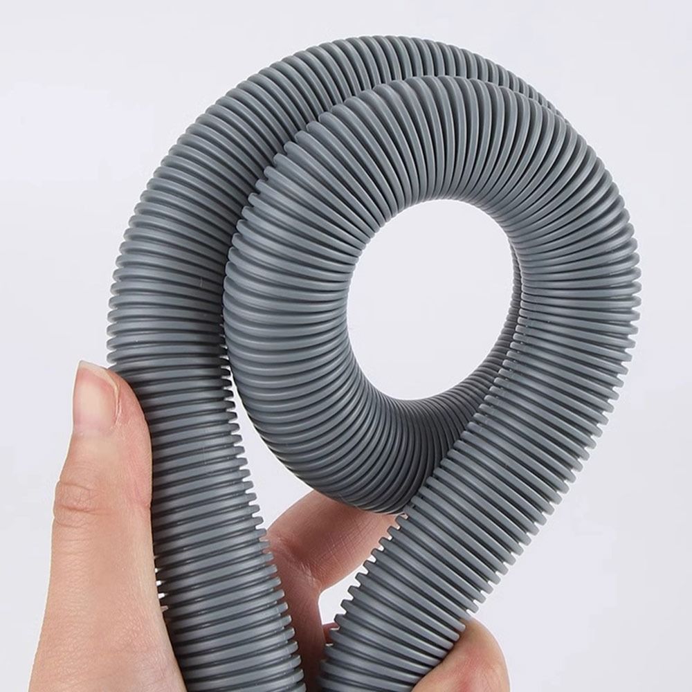 PVC Washing Machine Drain Hose Flexible Corrugated Washer Drain Pipe Front Load Washers