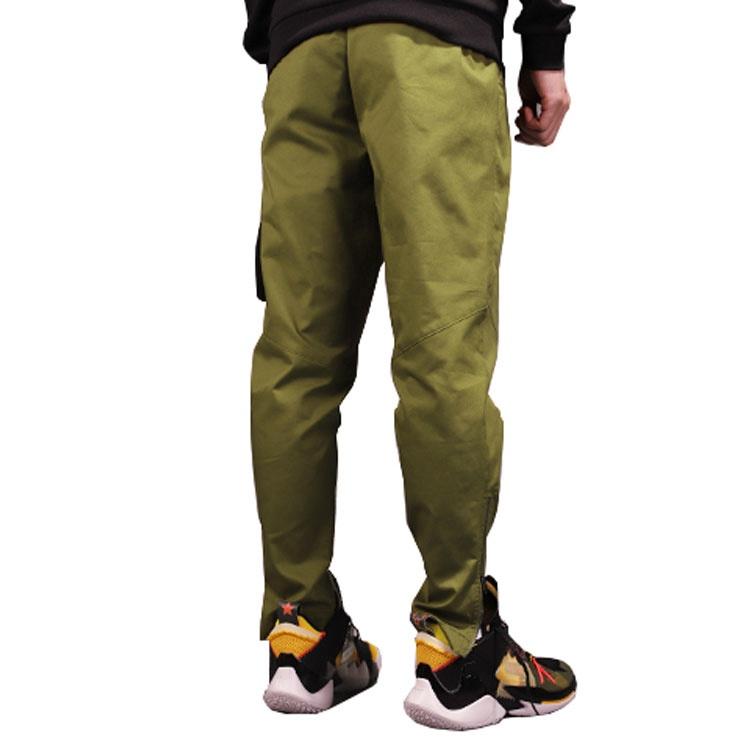 Спортивные длинные брюки Air Jordan Wings Utility Zipper Желтые Мужские AV1837-368