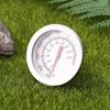BBQ Gauge Built-in Lid Thermometer Replace for Weber Traveller Grills Charcoal Pit Wood Smoker Oven 100-800°F Barbecue Camping