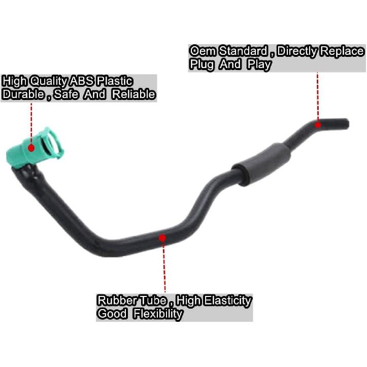 Fuel Vapor Separator Hose Assembly Compatible With 1997-2004 Ford Expedition Lobo F150 F250 1998 Lincoln Navigator Replace 46076 F75Z9D289AA