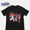 The Jesus And Mary Chain T Shirt Psycho Candy Retro Rock Music Merch Sweat Vintage Stretched Graphic Streetwear Soft