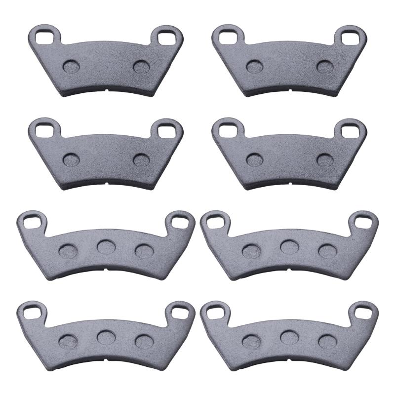 Professional Metal Brake Pads set Front & Rear Brake Pads set Easy Installation Brake Pads Suitable for RZR1000