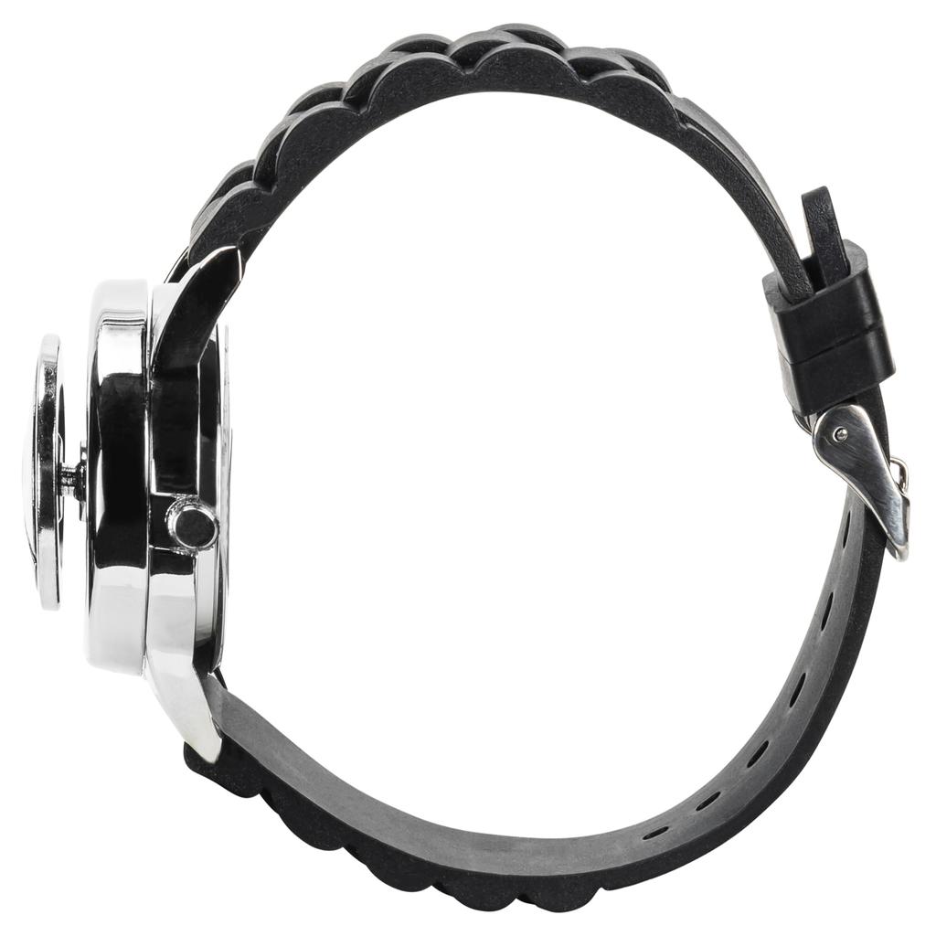 Повседневные часы Pokemon Quartz Metal Silicone Black Mens & (Номер модели POK9025)