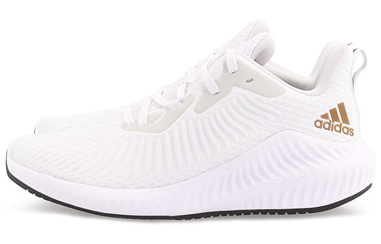 Women's Sneakers adidas Wmns Alphabounce+ 3 'White Copper Metallic'