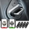 Car Door Shock Absorber Universal Car Door Buckle Soundproof Deadener Damper Cushion Anti-Vibration Buffer Pad for Most Cars Interior Mirrors 6