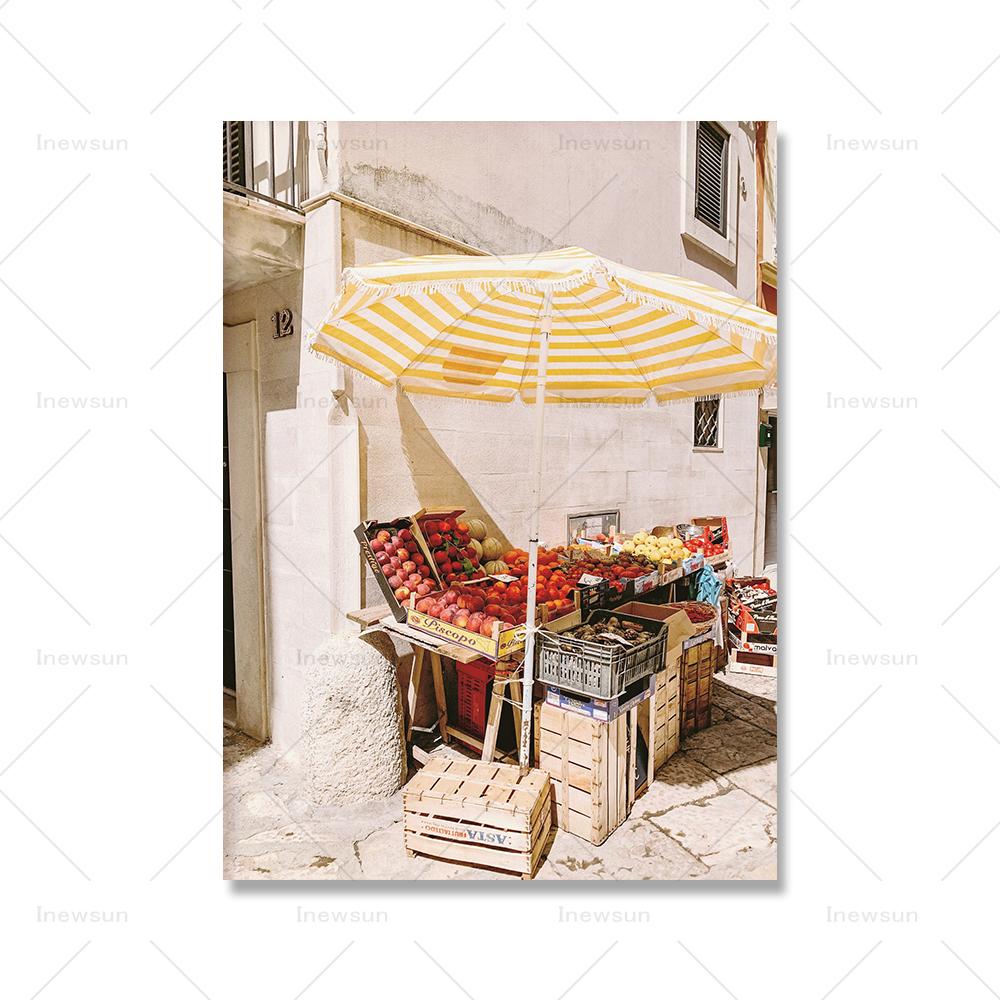 Italy Gallery Wall Art Pictures Sicily Landscape Prints Mediterranean Posters Modern Boho Travel Scenery Canvas Painting Decor