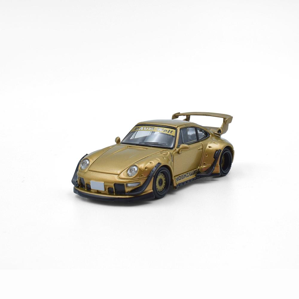 1/64 RWB 993&Hooters Литая модель автомобиля Сплав Транспортные средства Игрушки Подарки для Подростков Взрослых Хобби Коллекция
