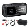 Портативный автомобильный аварийный пусковой power bank 12В, автомобильный пуско-зарядное устройство со встроенным компрессором для накачки шин автомобилей