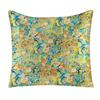 100 Percent Silk Pillowcase Floral Print Both Sides With Zipper Multicolor Decorative Throw Pillow Cushion Cover