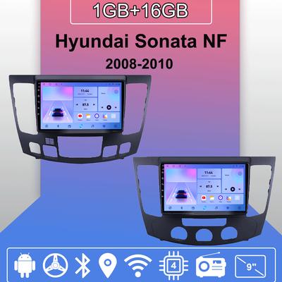 Автомобильное радио Android Auto Carplay для Hyundai Sonata NF 2008-2010, мультимедийный проигрыватель, головное устройство, стерео, GPS-навигация, BT WIFI 1+16 ГБ