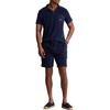 Мужские повседневные шорты прямого кроя на кулиске Polo Ralph Lauren, темно-синие MNPOSHO1BQ20185-410